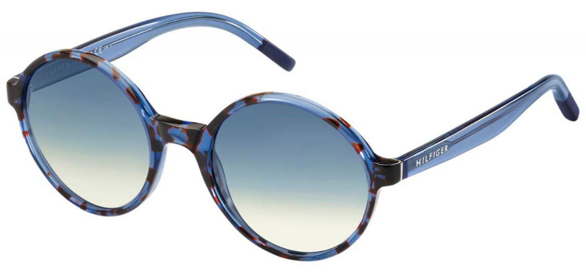 Sunčane naočale Tommy Hilfiger TH 1187/S: Boja: Blue Havana Grey Spotted, Veličina: 54/21/135, Spol: ženske, Materijal: acetat