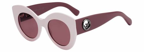 Sunčane naočale Fendi FF 0306/S: Boja: Pink, Veličina: 50-22-15, Spol: ženske, Materijal: acetat