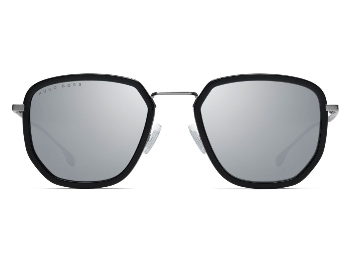Sunčane naočale Hugo Boss BOSS1029/F: Boja: Black, Veličina: 55-22-145, Spol: muške, Materijal: metal, Vrsta leće: polarizirane