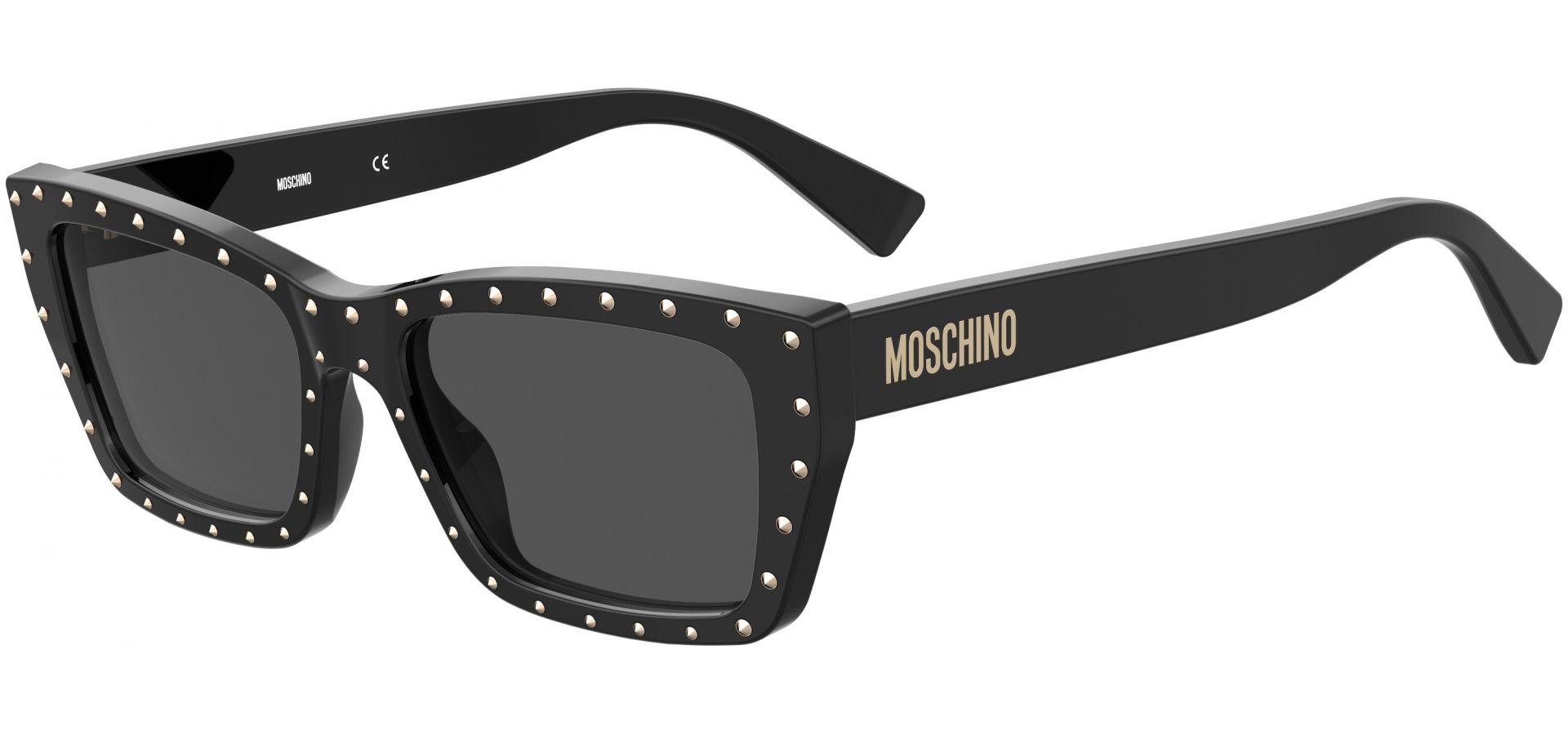 Sunčane naočale Moschino MOSCHINO 092/S: Boja: Black, Veličina: 52, Spol: ženske, Materijal: acetat