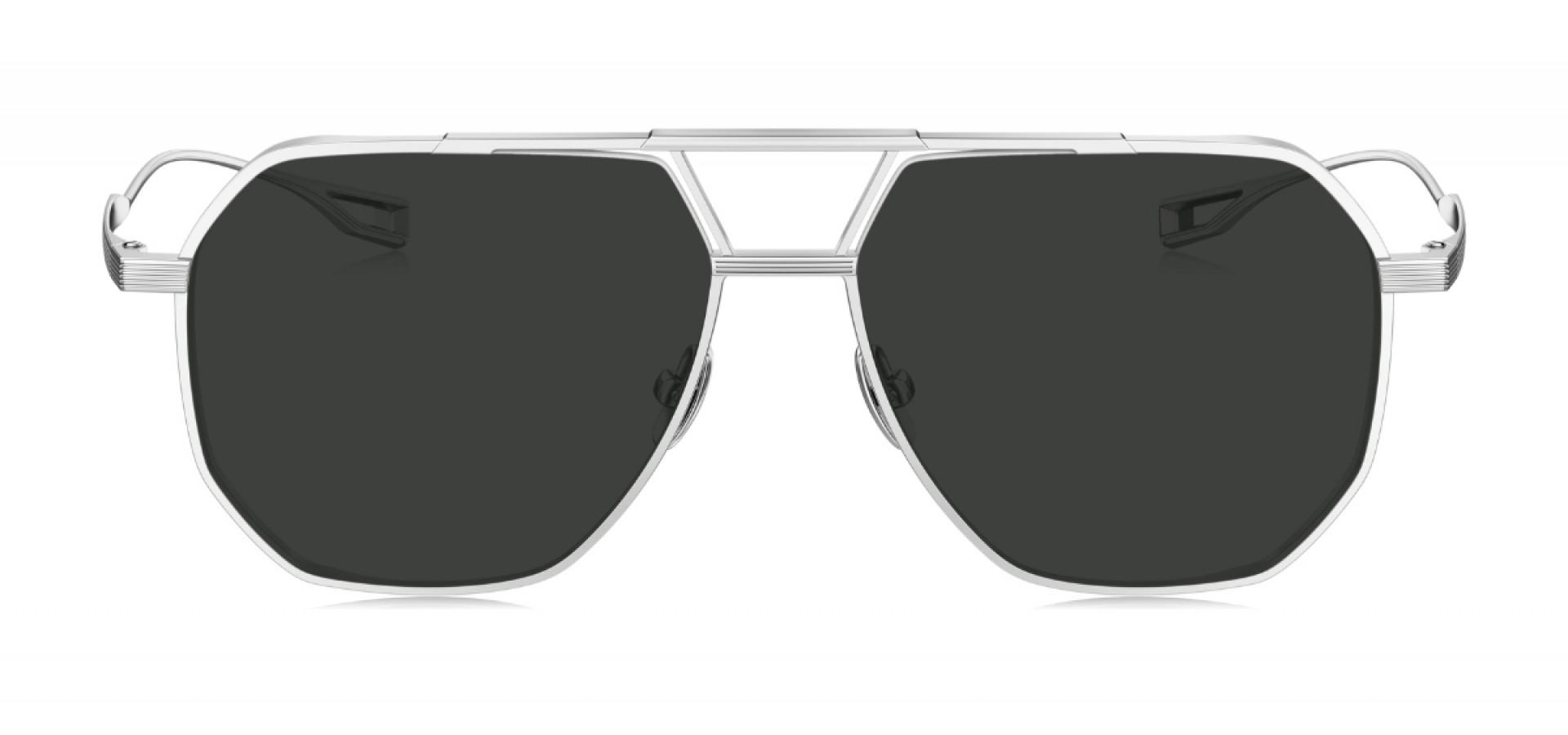 Sunčane naočale Bolon BV1021 56 C90: Boja: Silver, Veličina: 56-14-145, Spol: muške, Materijal: titanij