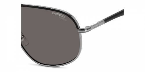 Sunčane naočale Carrera CARRERA 318/S RZZ 60M9: Boja: Matte Black Dark Ruthenium, Veličina: 60-16-145, Spol: muške, Materijal: čelik, Vrsta leće: polarizirane