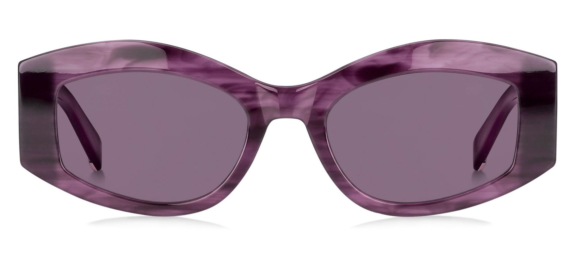 Sunčane naočale Max Mara MM IRIS: Boja: Purple, Veličina: 52/20/140, Spol: ženske, Materijal: acetat