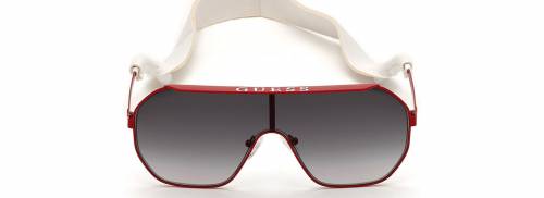 Sunčane naočale Guess GU7676: Boja: Red w/ White, Veličina: 99/ Standardni/ 145, Spol: unisex, Materijal: metal